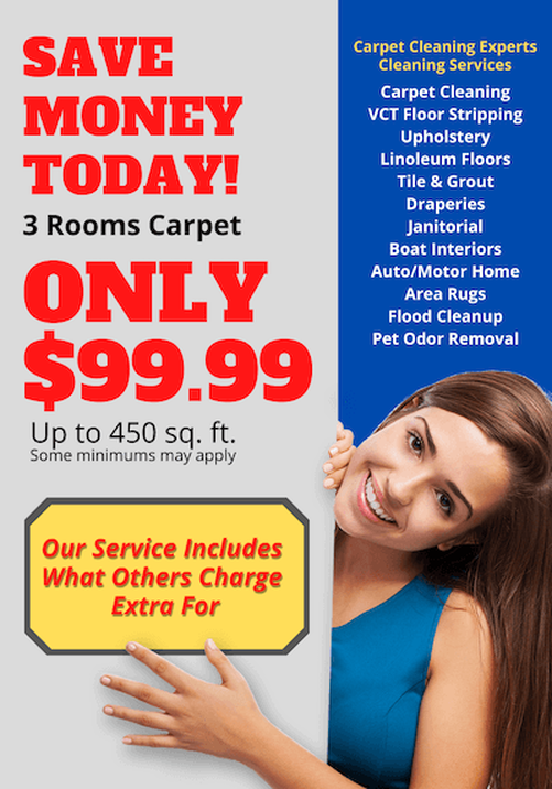 Boston MA Carpet Cleaners  3 Rooms $99.99. Free estimates. Call 800-479-1204